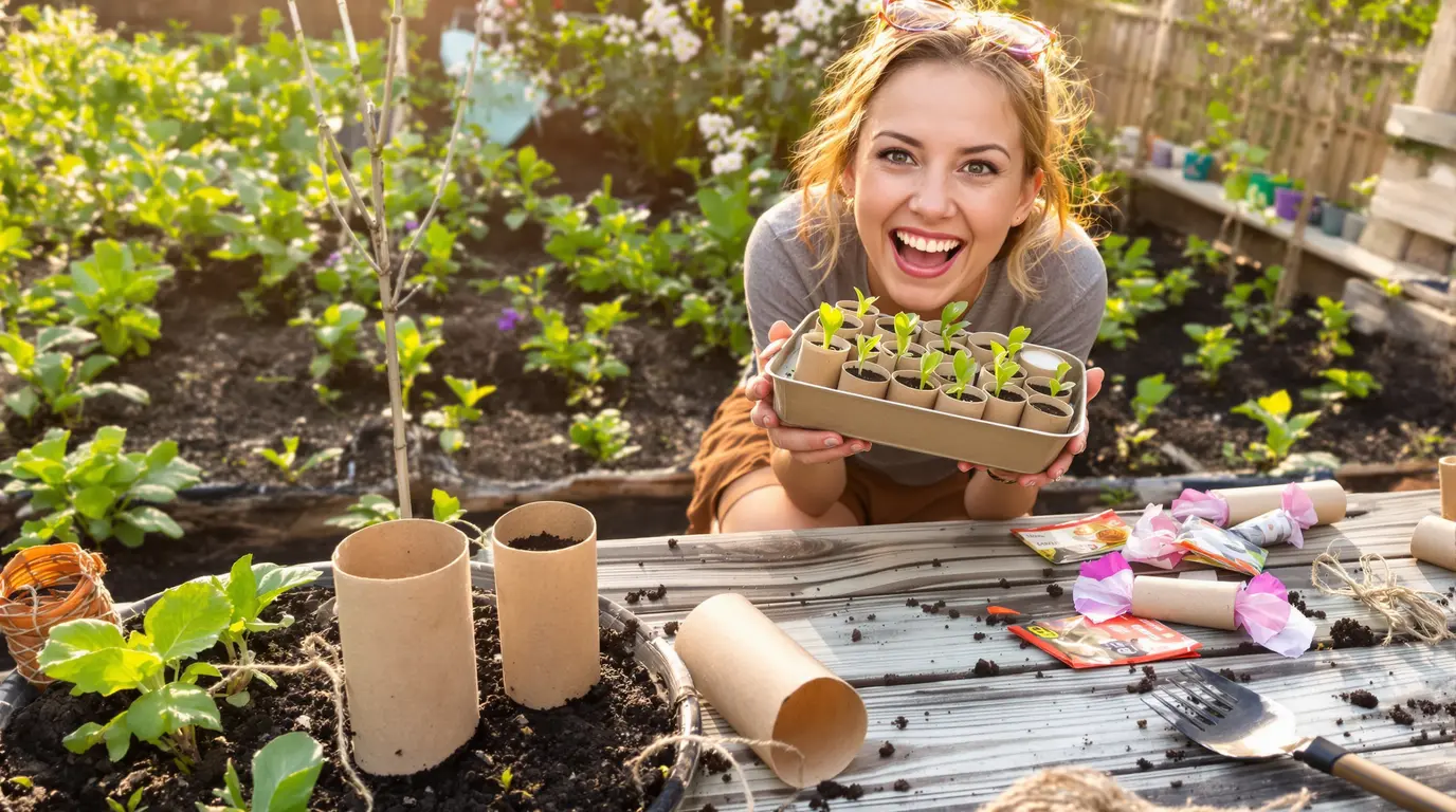 Ne jetez plus ce déchet de salle de bains : 5 usages au jardin pour booster vos semis et protéger vos plantes Ne jetez plus ce déchet de salle de bains : 5 usages au jardin pour booster vos semis et protéger vos plantes