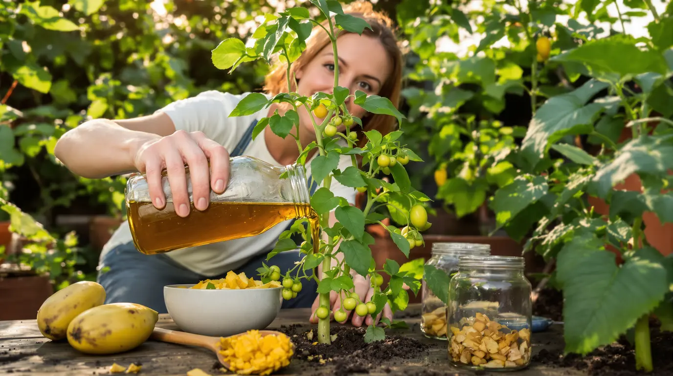 Purin de banane au jardin : propriétés, recette et comment l’utiliser efficacement Purin de banane au jardin : propriétés, recette et comment l’utiliser efficacement